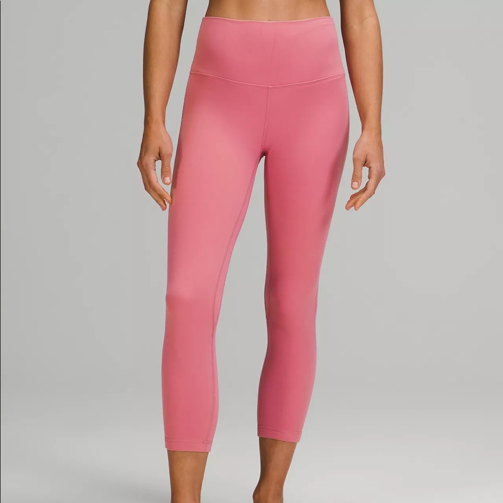 lululemon Align High-Rise Crop 23" in Pink Blossom